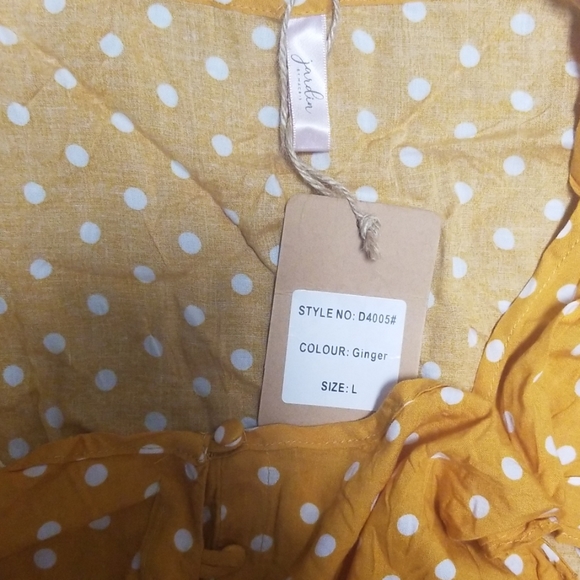 Polka Dot Maxi Dress - Picture 3 of 3